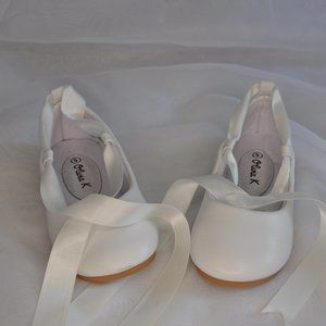 Ballerina Mary Jane Flats Ribbon Tie Shoes
